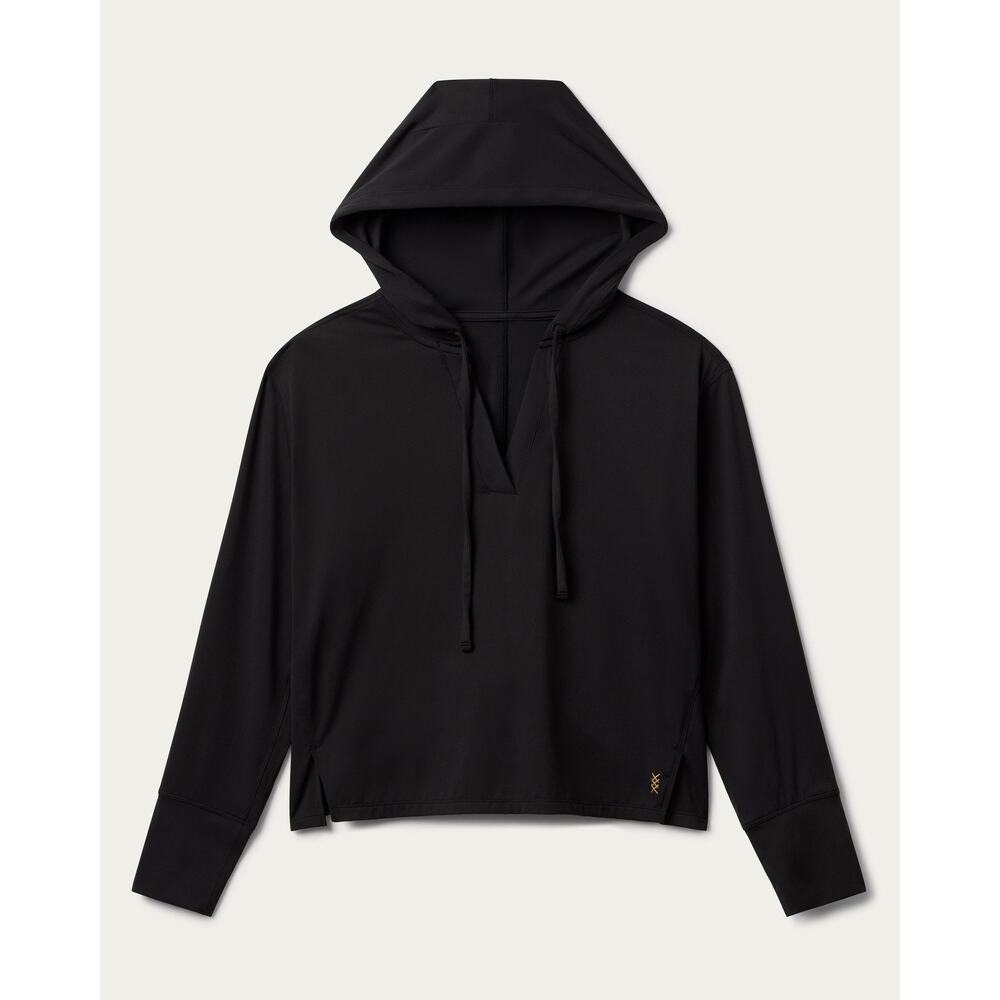 Rhone Serene Hoodie - S - Black